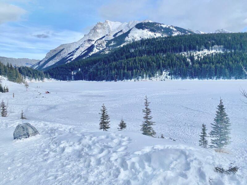 Lake Two Jack, Alberta. Image © PlanetSKI
